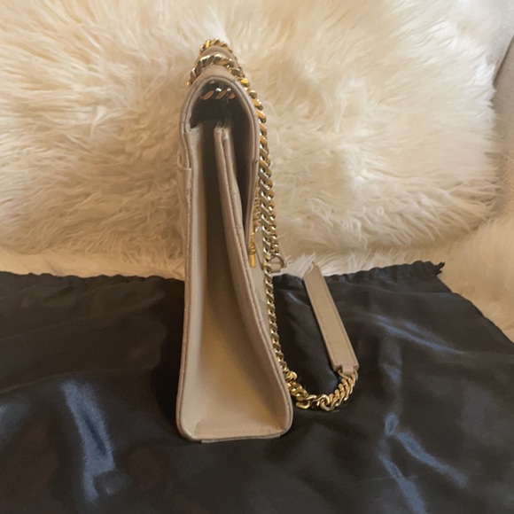 YSL Grain De Poudre Large Matelasse Chevron Satchel - Picture 6 of 17